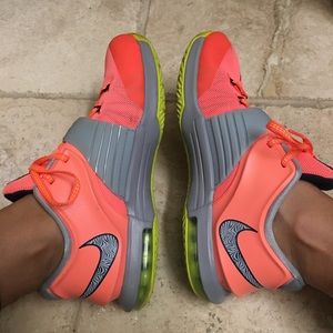 Nike KD VII GS 669942-800 35000 Deg Bright Mango